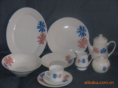 【供應各種日用陶瓷盤子,色拉碗,瓷餐具等】價格,廠家,圖片,碗、碟、盤,臨沂君達瓷業-